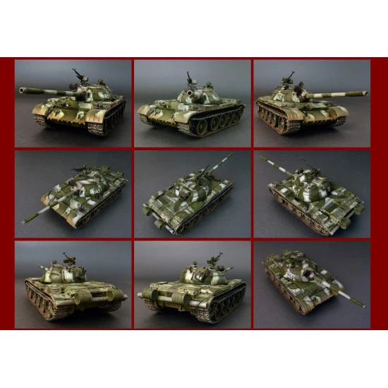 T-54B SOVIET MEDIUM TANK, EARLY PRODUCTION 1/35 MINIART 37011