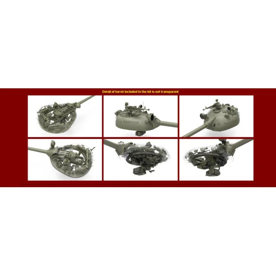 T-54B SOVIET MEDIUM TANK, EARLY PRODUCTION 1/35 MINIART 37011