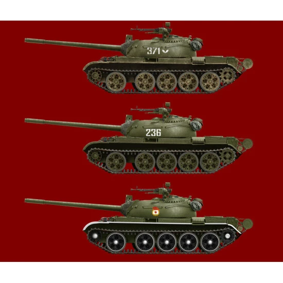 SOVIET MEDIUM TANK T-54B, EARLY PRODUCTION 1/35 MINIART 37019
