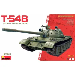 Us Stock Soviet Medium Tank T-54b, Early Production 1/35 Miniart 37019