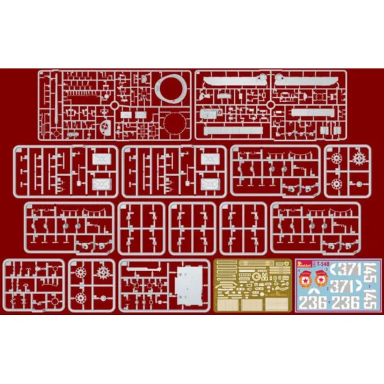 Us Stock Soviet Medium Tank T-54b, Early Production 1/35 Miniart 37019