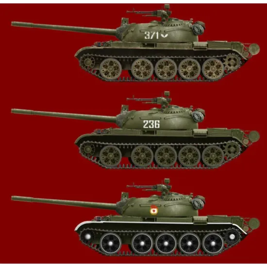 Us Stock Soviet Medium Tank T-54b, Early Production 1/35 Miniart 37019