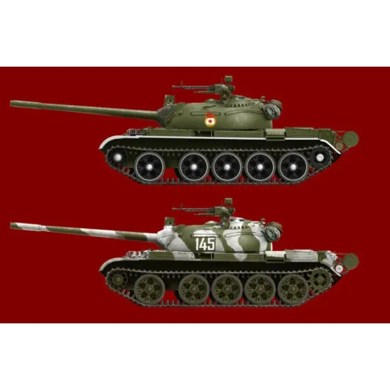 Us Stock Soviet Medium Tank T-54b, Early Production 1/35 Miniart 37019