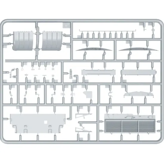 Us Stock Soviet Medium Tank T-54b, Early Production 1/35 Miniart 37019