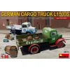 Us Stock German Cargo Truck L1500s 1/35 Miniart 38014