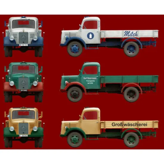Us Stock German Cargo Truck L1500s 1/35 Miniart 38014
