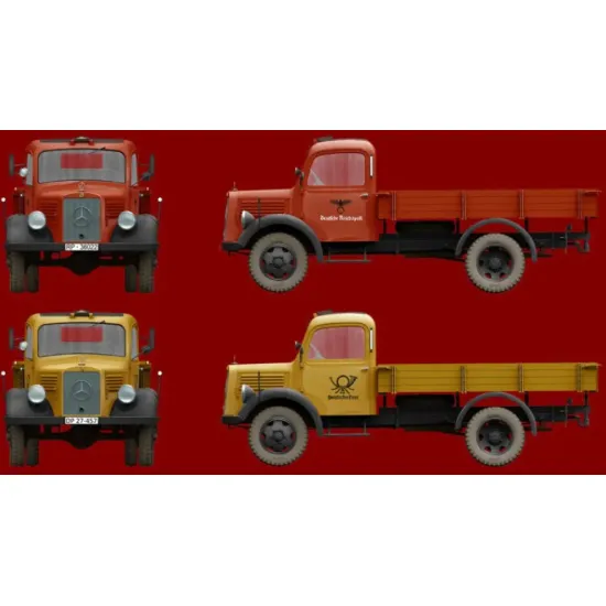 Us Stock German Cargo Truck L1500s 1/35 Miniart 38014