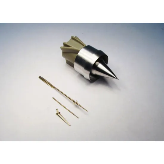 AIR INTAKE, PITOTS FOR SU-11, FOR TRUMPETER KIT 1/48 MINI WORLD 4835