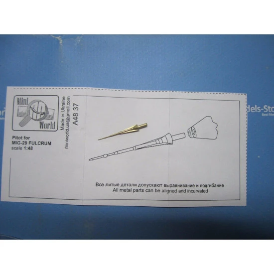 Pitot for Mikoyan MiG-29 Fulcrum 1/48 MINI WORLD 4837