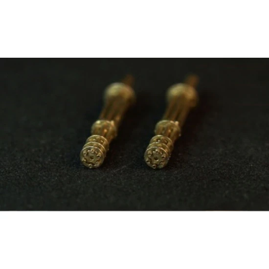 M134 Minigun (early) barrels (2 pieces) 1/48 MINI WORLD 4838a