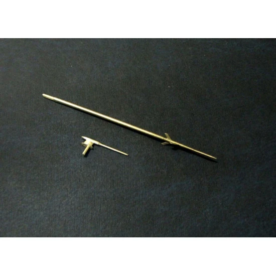 AIR INTAKE, PITOTS FOR MIG-21 MF / MFN FOR EDUARD 1/48 MINI WORLD 4849