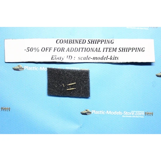 M134 Minigun (early) barrels (2 pieces) 1/72 MINI WORLD 7238a