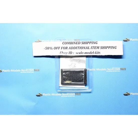 M134 Minigun (late) barrels (2 pieces) 1/72 MINI WORLD 7238b