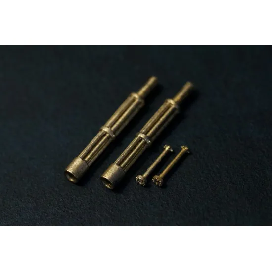 M134 Minigun (late) barrels (2 pieces) 1/72 MINI WORLD 7238b