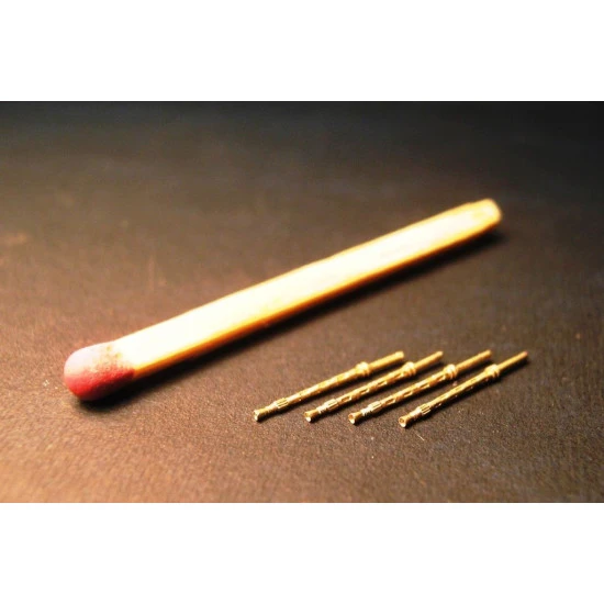 BROWNING .303 (BRITISH) AIRCRAFT BARREL (4 PIECES) 1/72 MINI WORLD 7243A