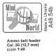 AMMO BELTS FEADER CAL .50 (12,7MM) (8 PCS) 1/48 MINI WORLD 4854B