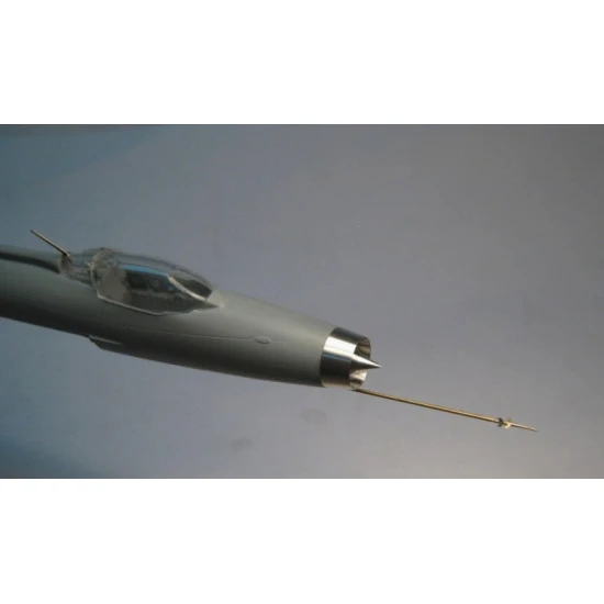 AIR INTAKE, PITOT, ANTENNA FOR MIG-21F, FOR MODELSVIT KIT 1/72 MINI WORLD 7248