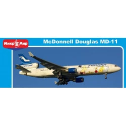 PLASTIC MODEL BUILDING AIRLINES EUROPA AIRCRAFT MCDONNELL DOUGLAS MD-11 FINNAIR 1/144 MICRO MIR 144-015