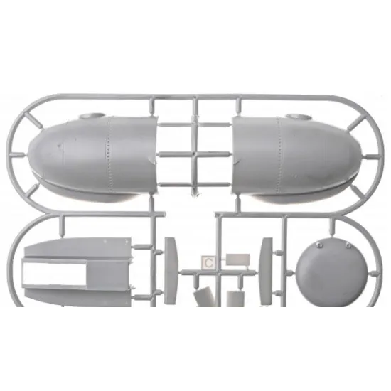 GERMAN MIDGET SUBMARINE SCHWERTWAL I 1/35 MICRO MIR 35-016