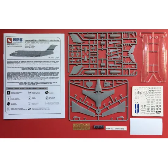 Us Stock Canadair Challenger Cc-144/Ce-144 Aircraft 1/144 Bpk 14405