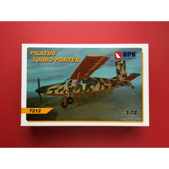 PILATUS TURBO PORTER 1/72 BIG PLANES KITS 7212 PILATUS TURBO PORTER 1/72 BIG PLANES KITS 7212