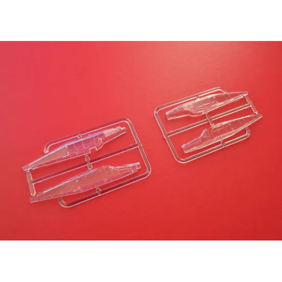 PLASTIC MODEL AIRPLANE KIT AU-23 AND PC-6 SET1 1/144 BIG PLANES KITS 14404