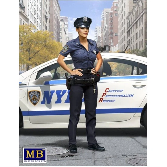 ASHLEY - FIELD INTERVIEW, DANGEROUS CURVES SERIES PLASTIC MODEL KIT 1/24 MASTER BOX 24027