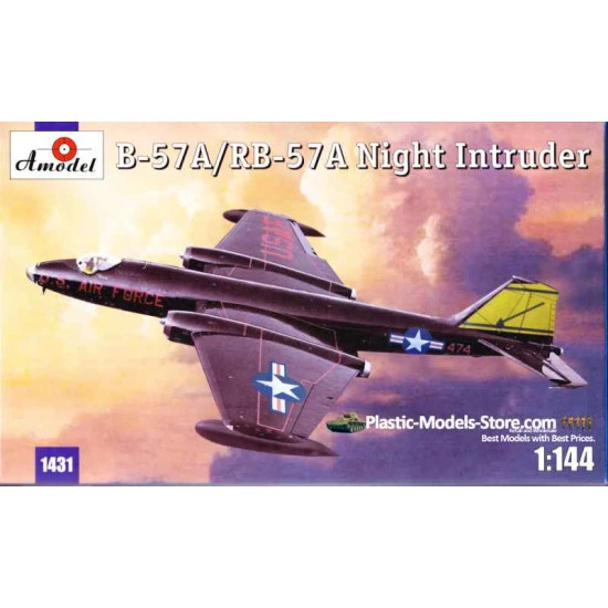 B-57A / RB-57A Canberra Night intruder 1/144 Amodel 1431