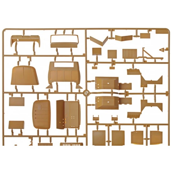 Scale plastic model kit Soviet recovery truck MTO-AT (ZIL-131) 1/35 ICM 35520