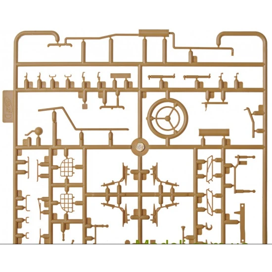 Scale plastic model kit Soviet recovery truck MTO-AT (ZIL-131) 1/35 ICM 35520