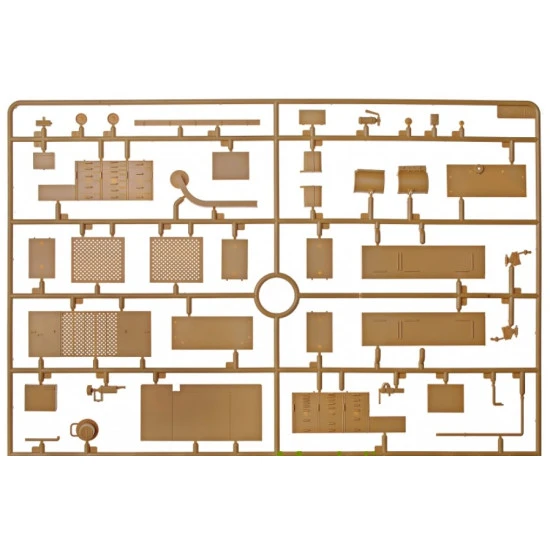 Scale plastic model kit Soviet recovery truck MTO-AT (ZIL-131) 1/35 ICM 35520