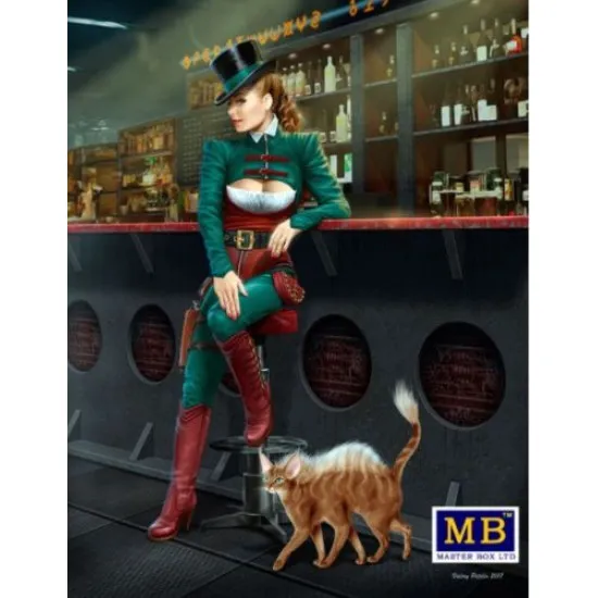 At the Edge of the Universe. Strange Companys Adventures. Episode I. The First Meeting. Dont Even Think About Plastic Model Kit 1/24 Master Box 24033