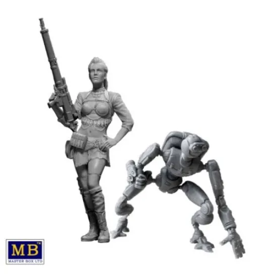 At the Edge of the Universe. Strange Companys Adventures. Episode I. The First Meeting. Back off Plastic Model Kit 1/24 Master Box 24035
