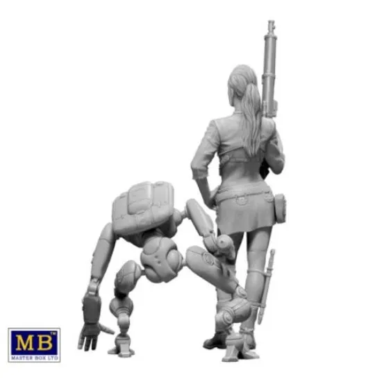 At the Edge of the Universe. Strange Companys Adventures. Episode I. The First Meeting. Back off Plastic Model Kit 1/24 Master Box 24035