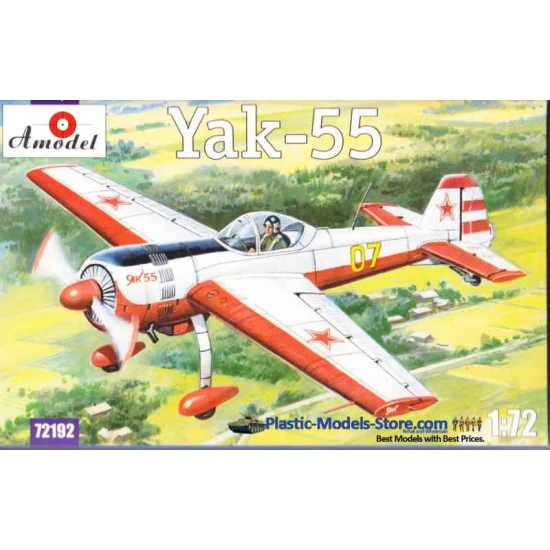 Yak-55 Soviet aerobatic aircraft 1/72 Amodel 72192