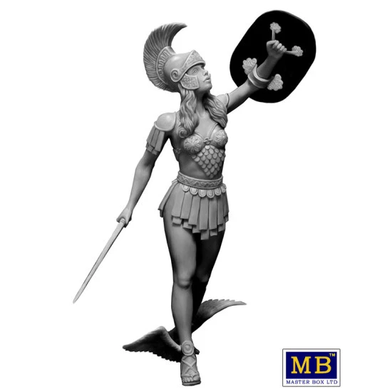 PERSEUS - ANCIENT GREEK MYTHS SERIES PLASTIC MODEL KIT 1/24 MASTER BOX 24032