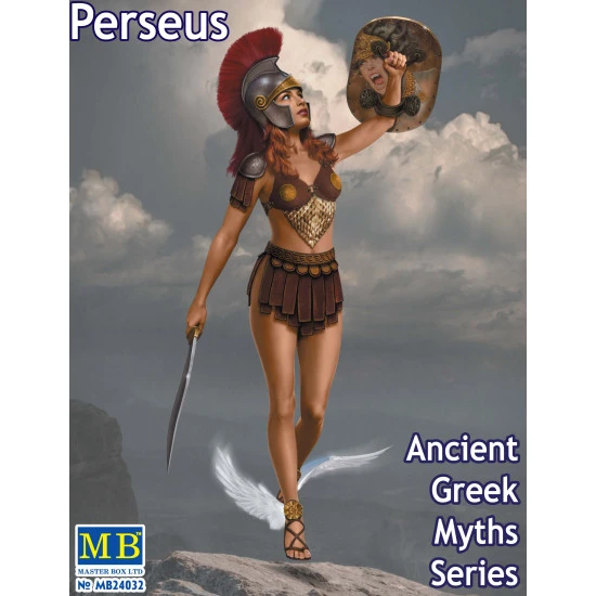 PERSEUS - ANCIENT GREEK MYTHS SERIES PLASTIC MODEL KIT 1/24 MASTER BOX 24032