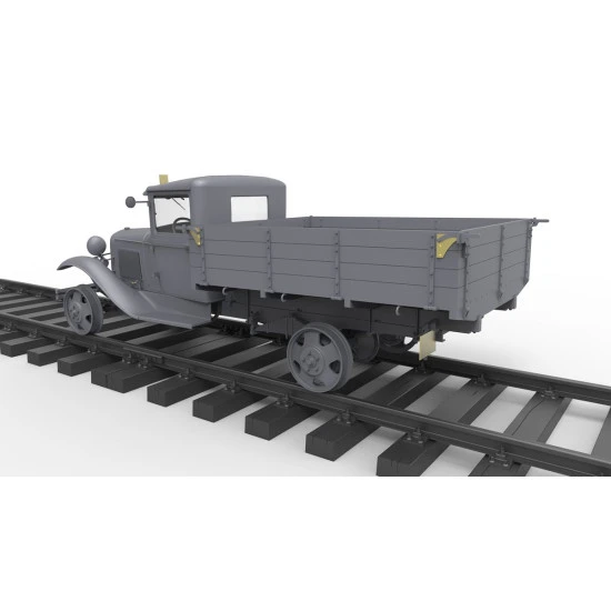 1,5 TON RAILROAD TRUCK AA TYPE - PLASTIC MODEL KIT SCALE 1/35 MINIART 35265