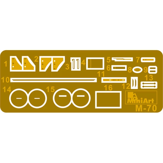 1,5 TON RAILROAD TRUCK AA TYPE - PLASTIC MODEL KIT SCALE 1/35 MINIART 35265