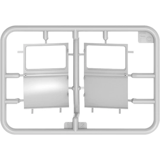 1,5 TON RAILROAD TRUCK AA TYPE - PLASTIC MODEL KIT SCALE 1/35 MINIART 35265