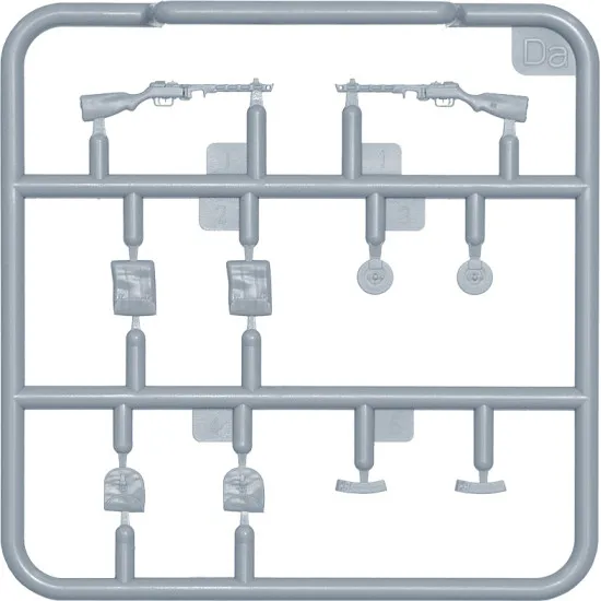 SOVIET INFANTRY AUTOMATIC WEAPONS AND EQUIPMENT. SPECIAL EDITION - PLASTIC MODEL KIT SCALE 1/35 MINIART 35268