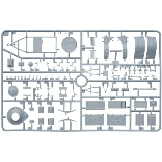 Us Stock Soviet 2t Truck Aaa Type W/Field Kitchen - Plastic Model Kit Scale 1/35 Miniart 35257