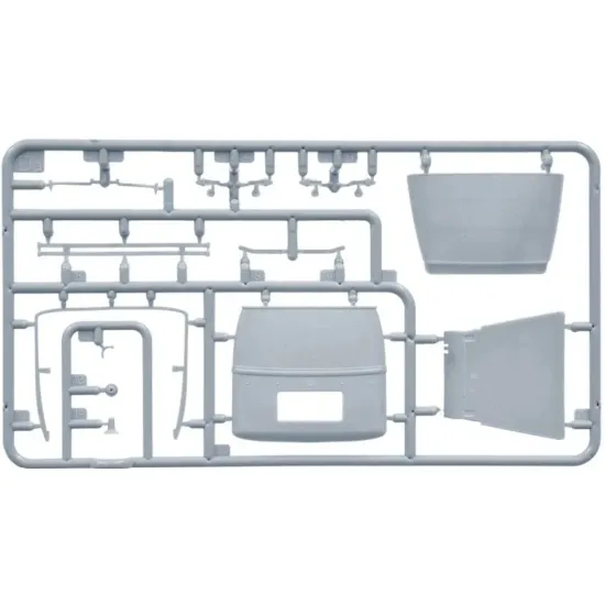 Us Stock Soviet 2t Truck Aaa Type W/Field Kitchen - Plastic Model Kit Scale 1/35 Miniart 35257
