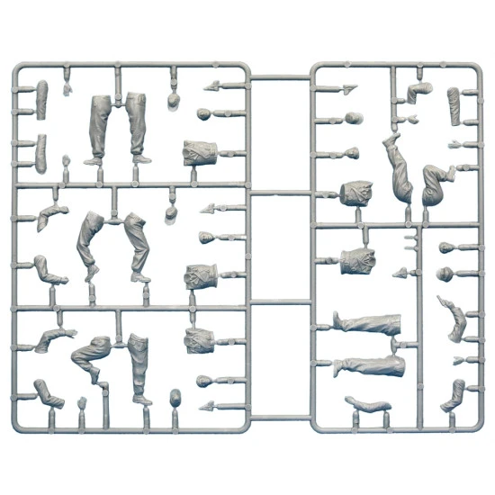 DEUTSCHE PANZERBESATZUNG (FRANKREICH 1944) SONDERAUSGABE - PLASTIC MODEL KIT SCALE 1/35 MINIART 35252