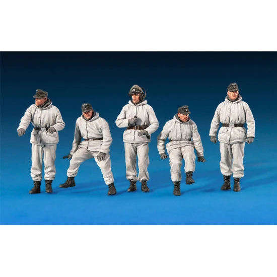 GERMAN TANK CREW (WINTER UNIFORMS) SPECIAL EDITION - PLASTIC MODEL KIT SCALE 1/35 MINIART 35249