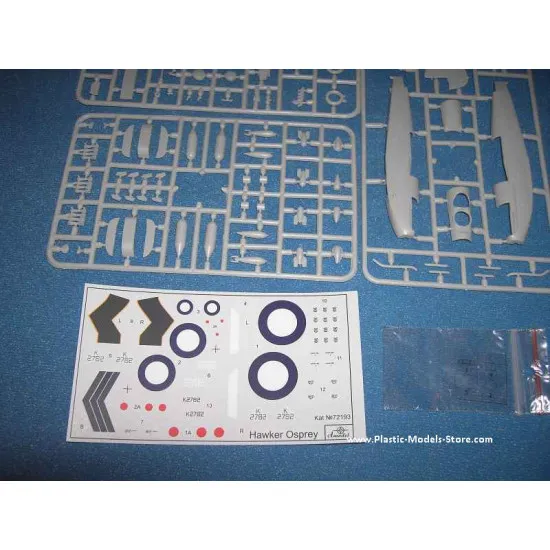 Hawker Osprey British Biplane 1/72 Amodel 72193