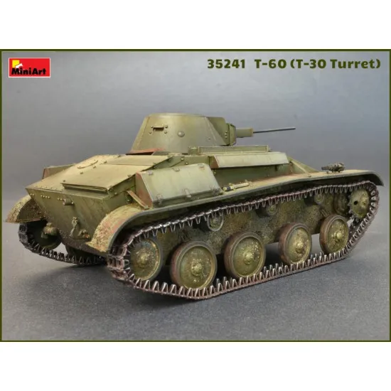 T-60 (T-30 Turret) INTERIOR KIT PLASTIC MODEL SCALE 1/35 MINIART 35241