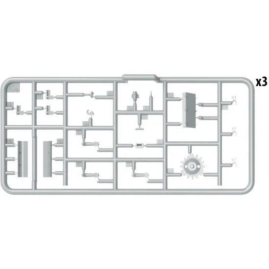 T-60 (T-30 Turret) INTERIOR KIT PLASTIC MODEL SCALE 1/35 MINIART 35241