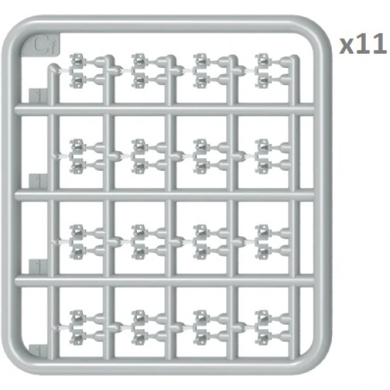 T-60 LATE SERIES, Screened (Gorky Automobile Plant) INTERIOR KIT - PLASTIC MODEL SCALE 1/35 MINIART 35232