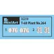 T-60 Plant No. INTERIOR KIT - PLASTIC MODEL SCALE 1/35 MINIART 35219